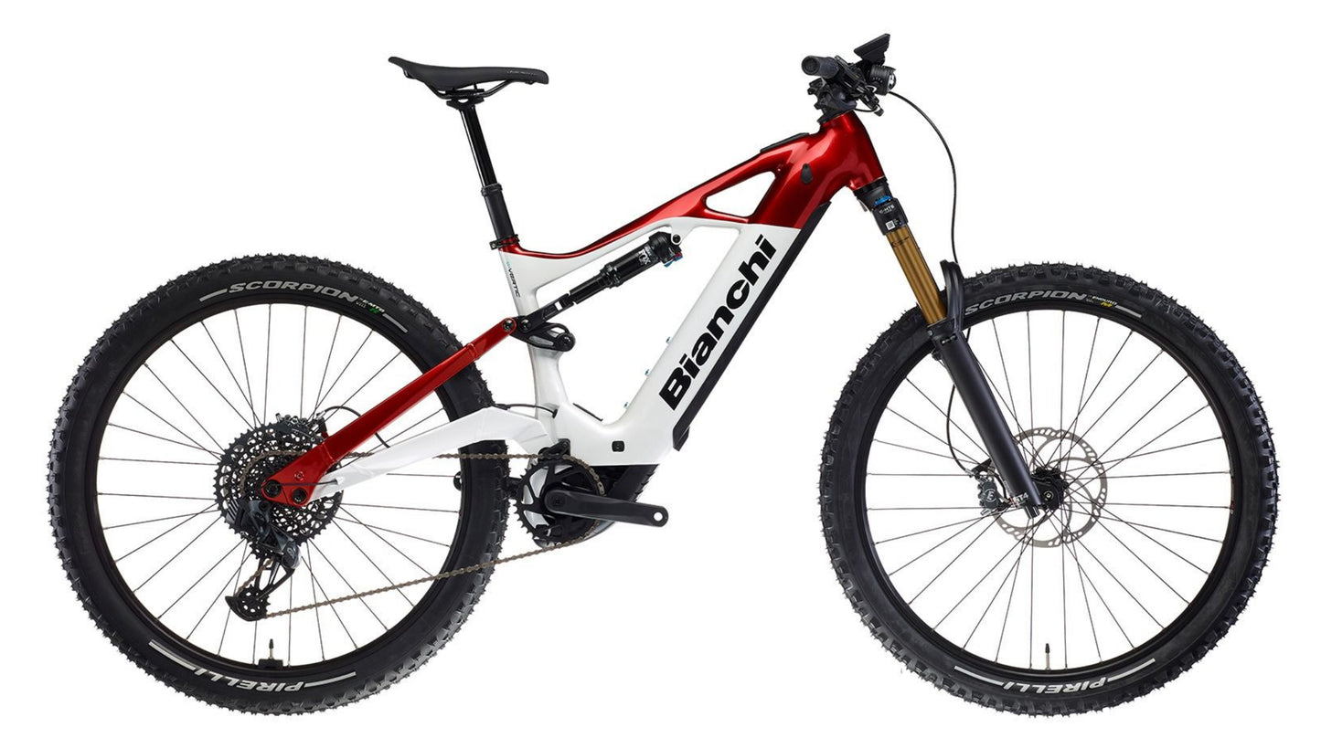 Bicicletta Elettrica Bianchi Full-Susp  - Ebike Mtb Bianchi “E-VERTIC FX”