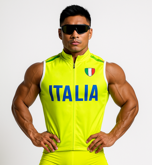 Abbigliamento “ vest Italia Fluo “