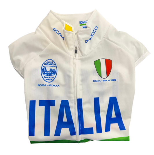 Italia White Vest