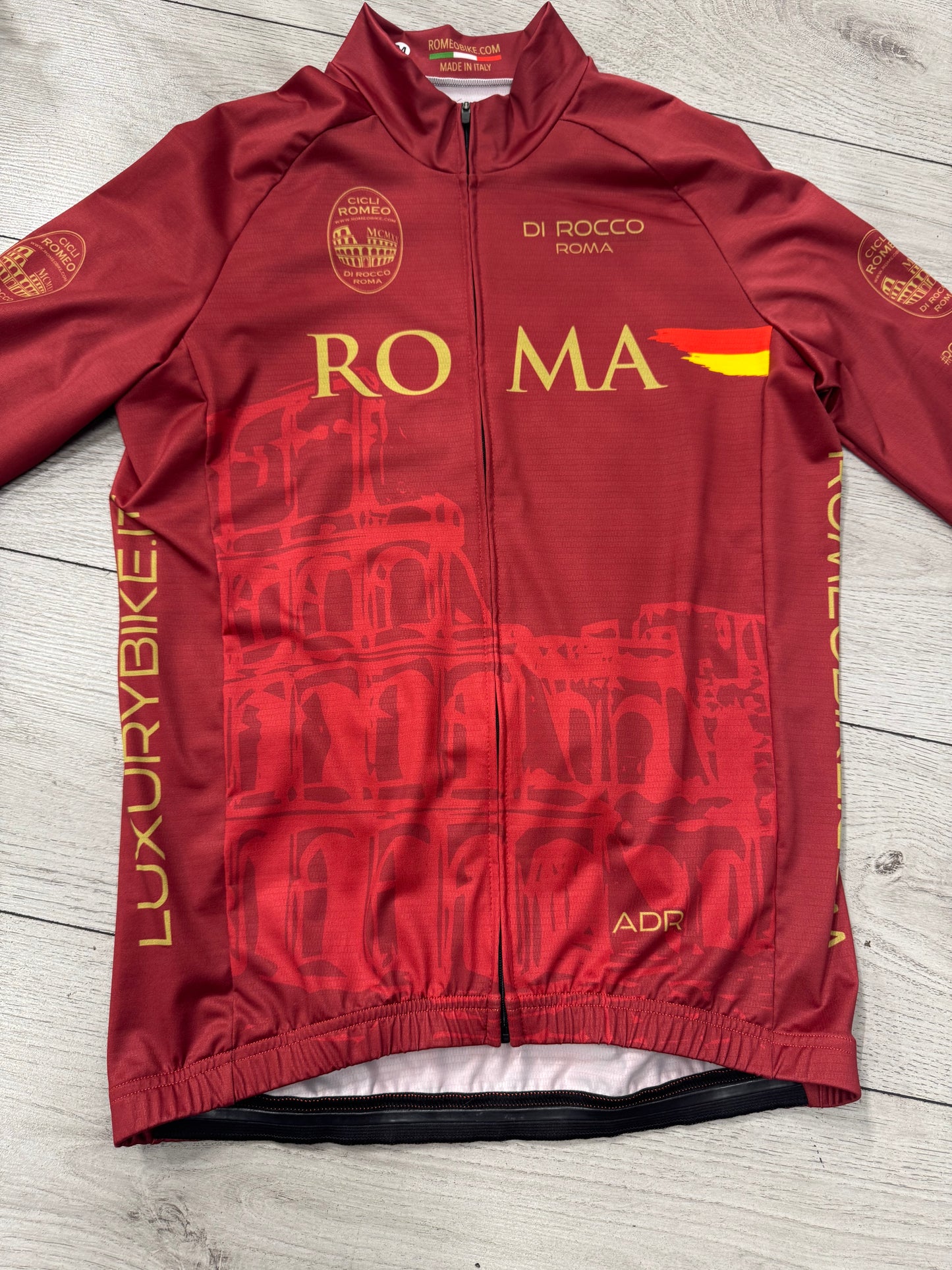 Abbigliamento ciclismo Maglia invernale “ long sleeve jersey Roma “