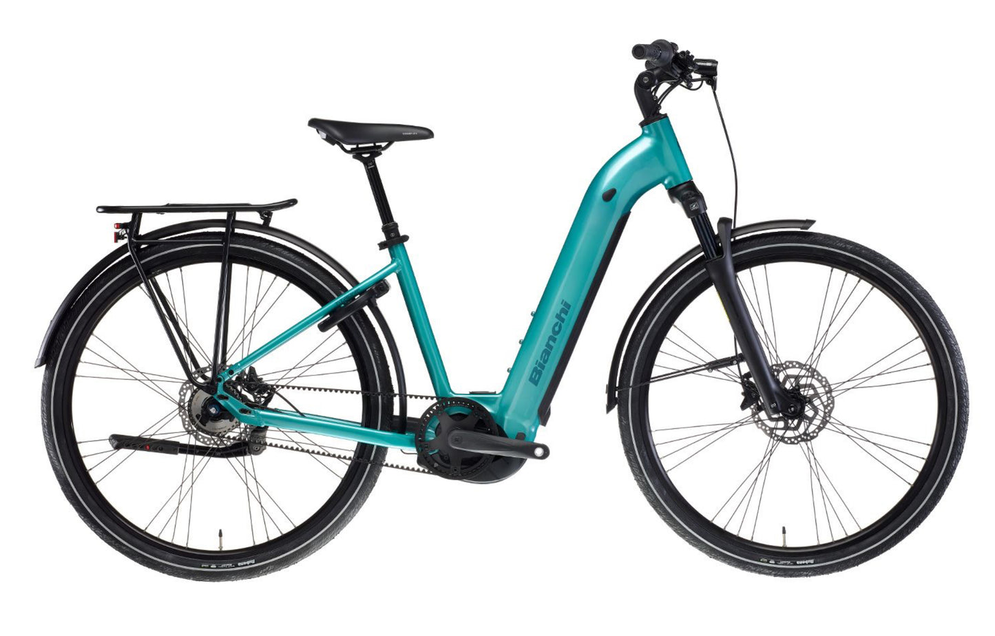 Bicicletta Elettrica Bianchi - Ebike Bianchi “T-TRONIK C 8.2 BELT”